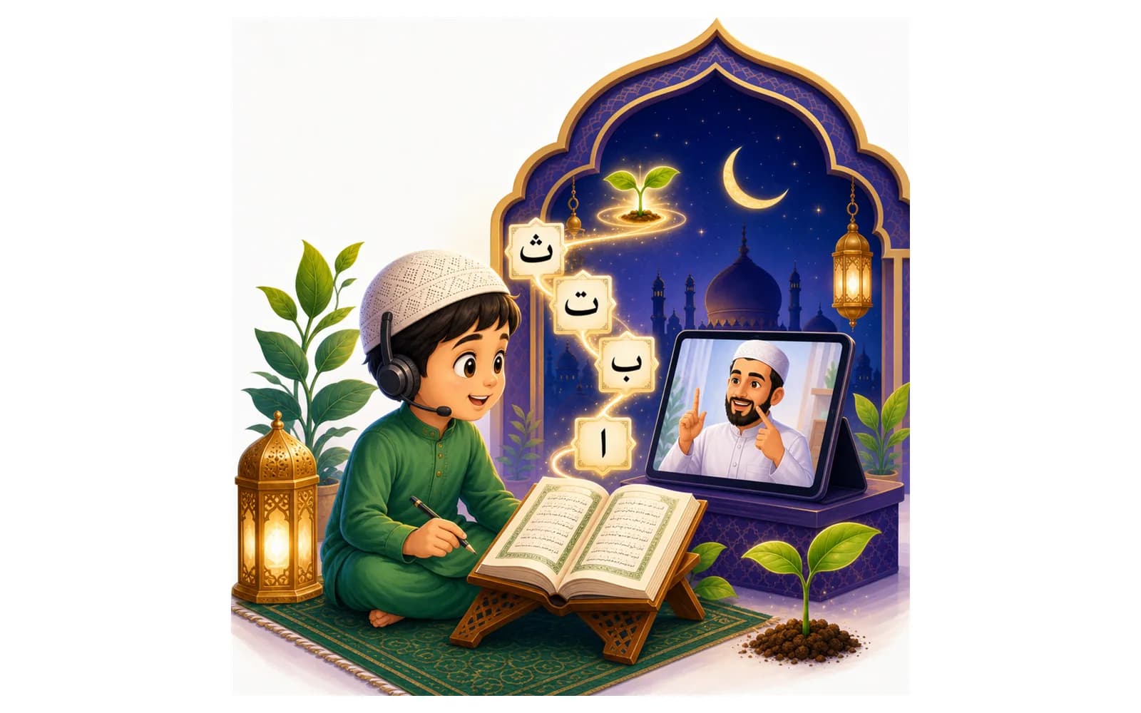 Kids Islamic Program course illustration